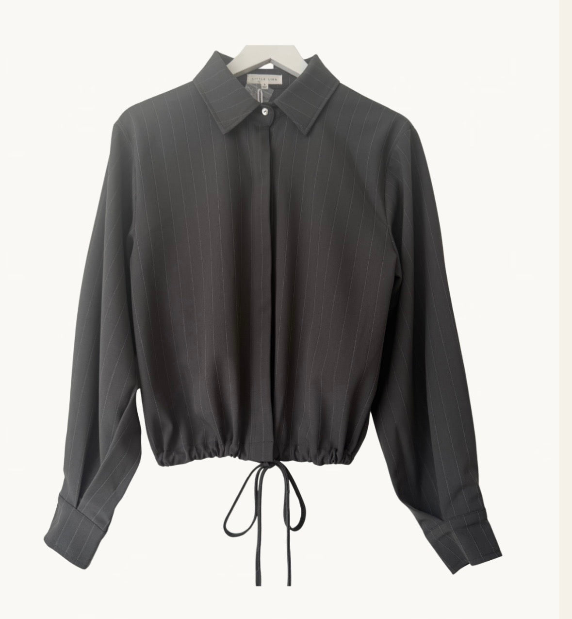 Penelope Tie Bomber Shirt