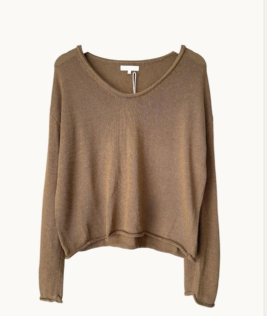Little Lies Scoop Neck Spring Knit