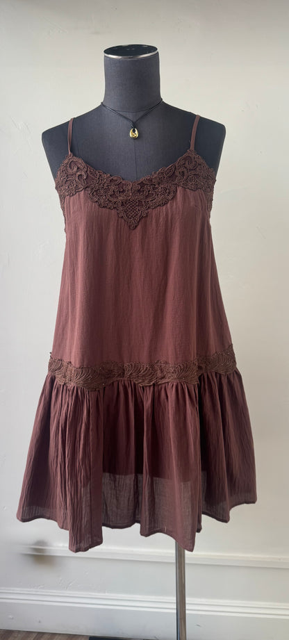 Nicolette Chocolate Midi Dress