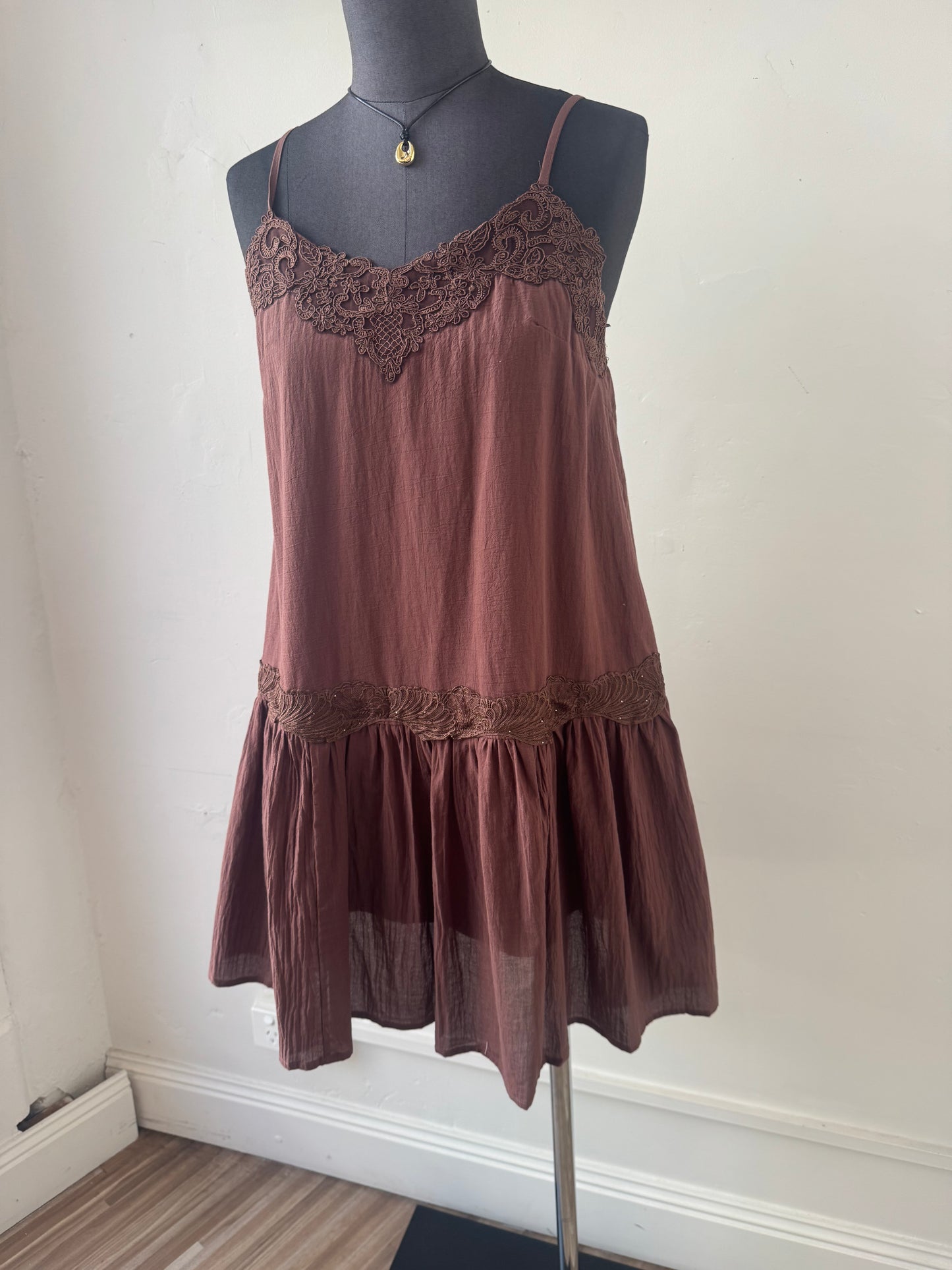 Nicolette Chocolate Midi Dress