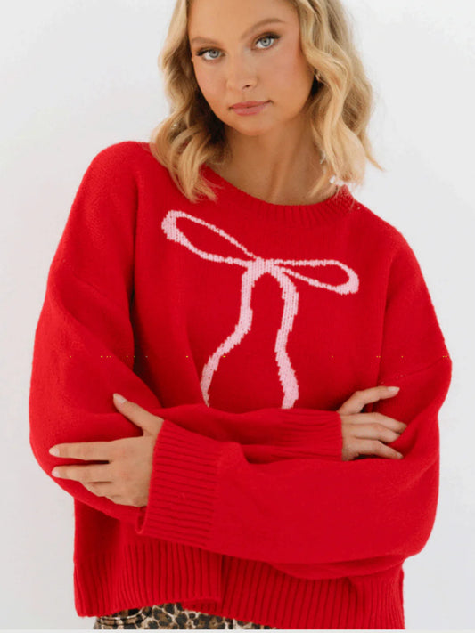 Bow Knit Jumper
