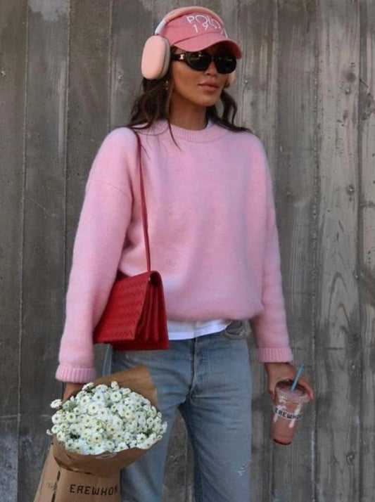 Little Lies Otto Knit in Pink