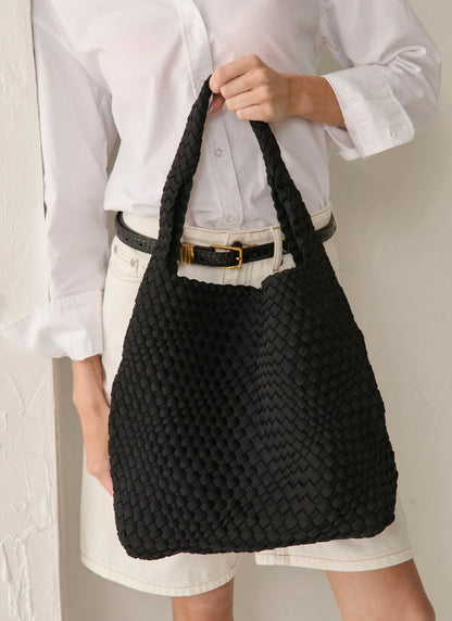Layla Woven Tote Bag
