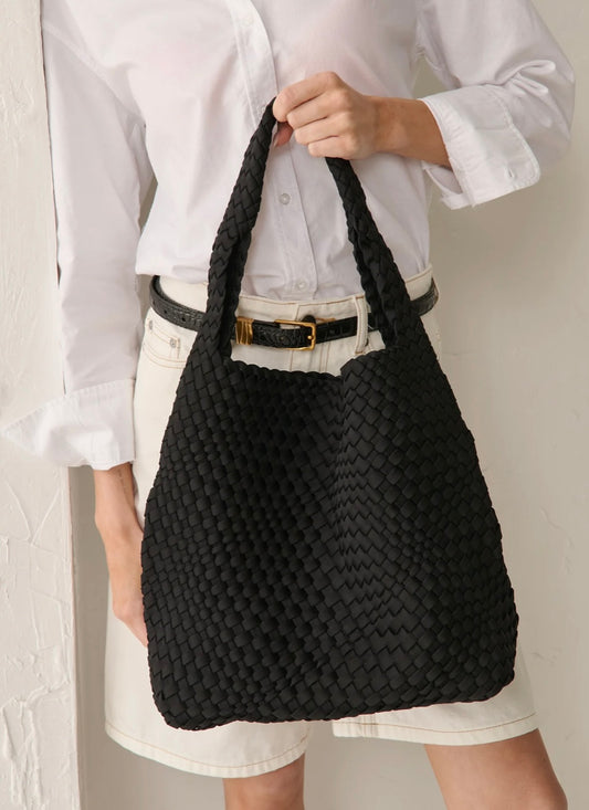 Layla Woven Tote Bag