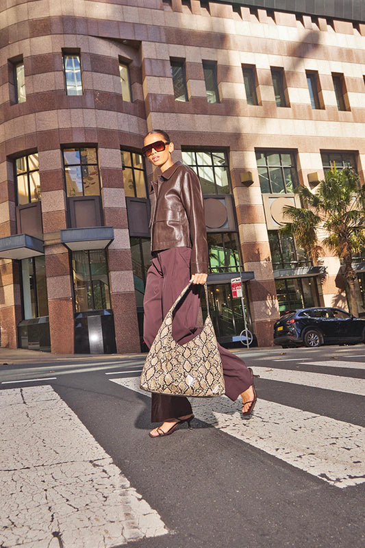 Jami Bag in Snakeskin