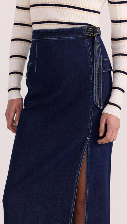 Staple the Label Lennox Denim Skirt