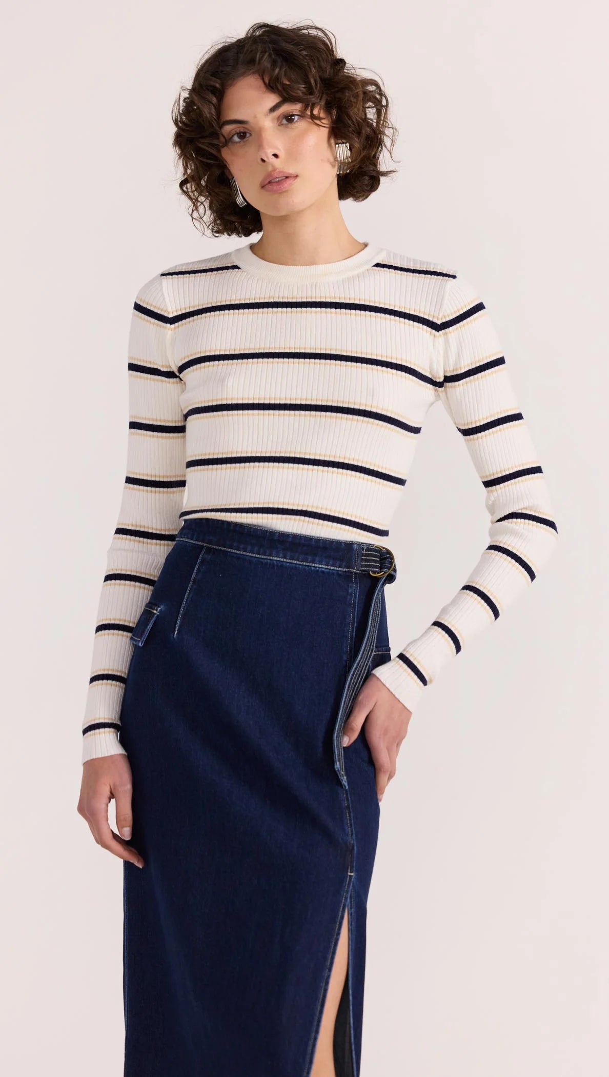 Staple the Label Lennox Denim Skirt