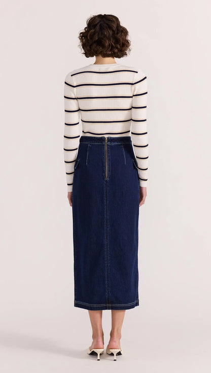 Staple the Label Lennox Denim Skirt