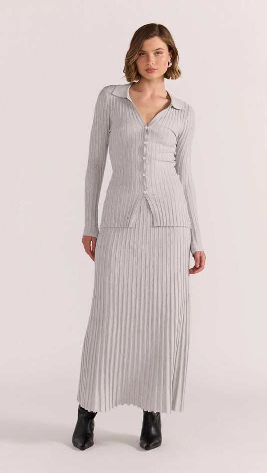 Staple the Label Marlow Rib Skirt