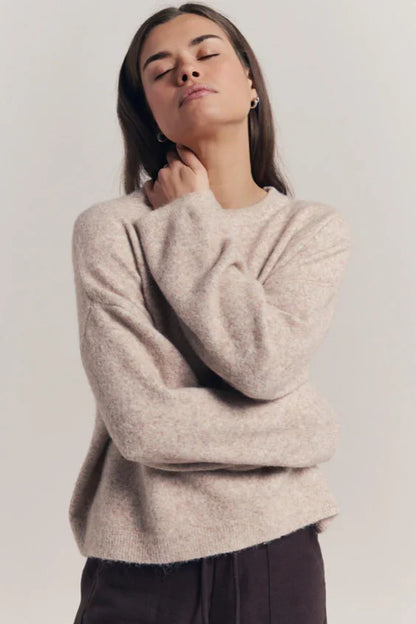 Little Lies Otto Knit in Beige