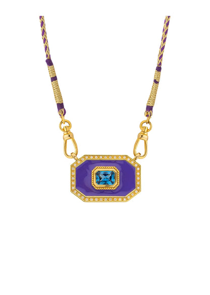 Purple Yucatan Necklace