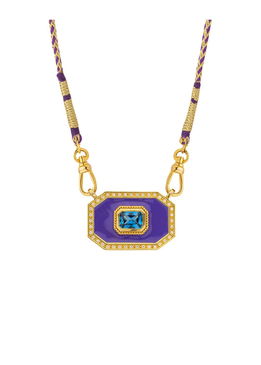 Purple Yucatan Necklace