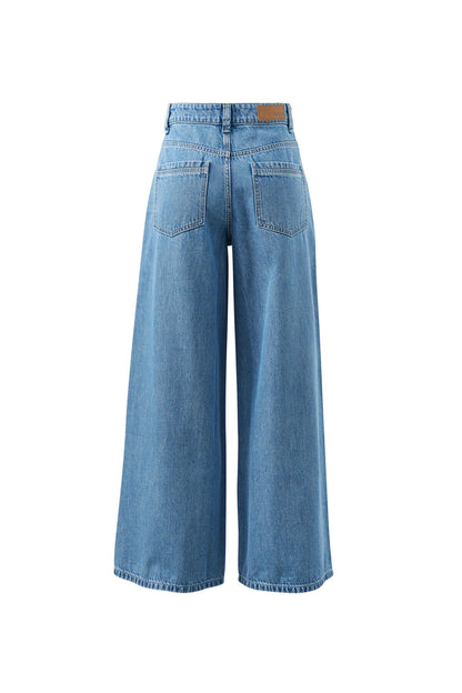 Reese Wide Leg Jeans in Vintage Blue