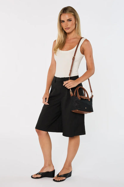 Stash Bag Black / Tan