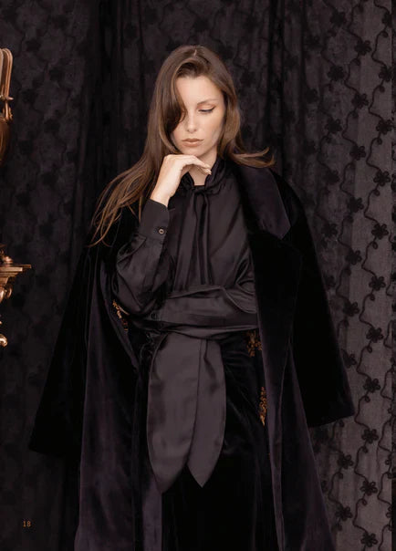MA Dainty Sinner Jacket in Black (Reversible)