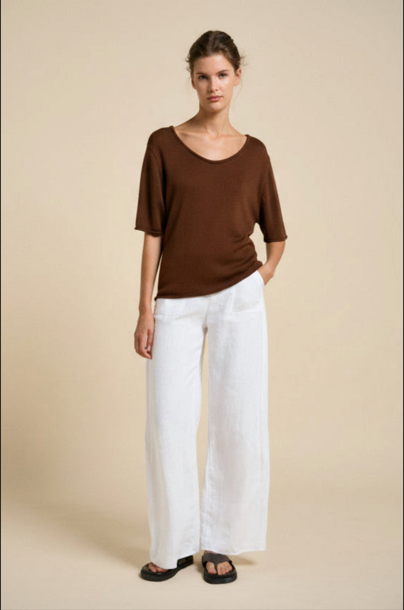 Little Lies Scoop Spring Tee