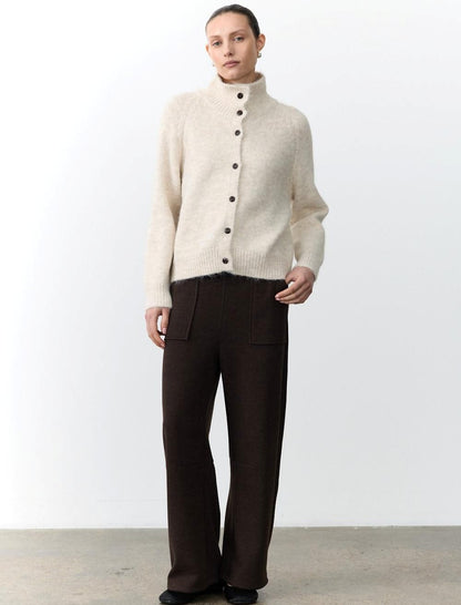 Little Lies Sidney Button Up - Oatmeal