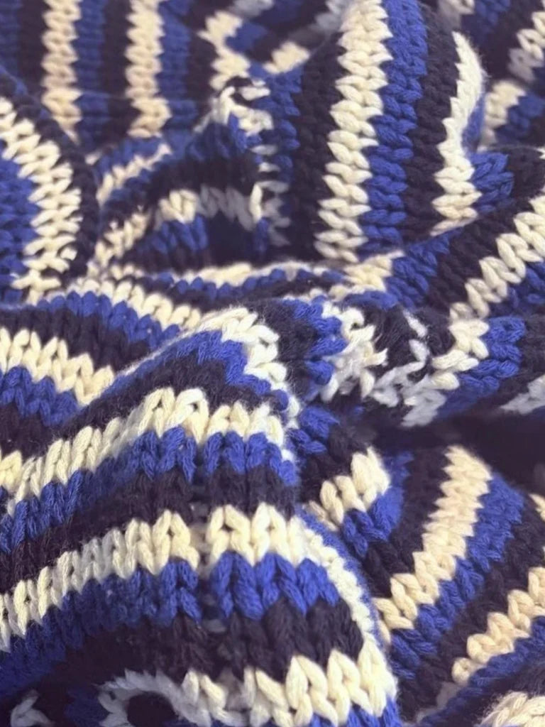 Suzie Stripe Knit in Blue Stripe