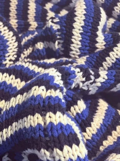 Suzie Stripe Knit in Blue Stripe