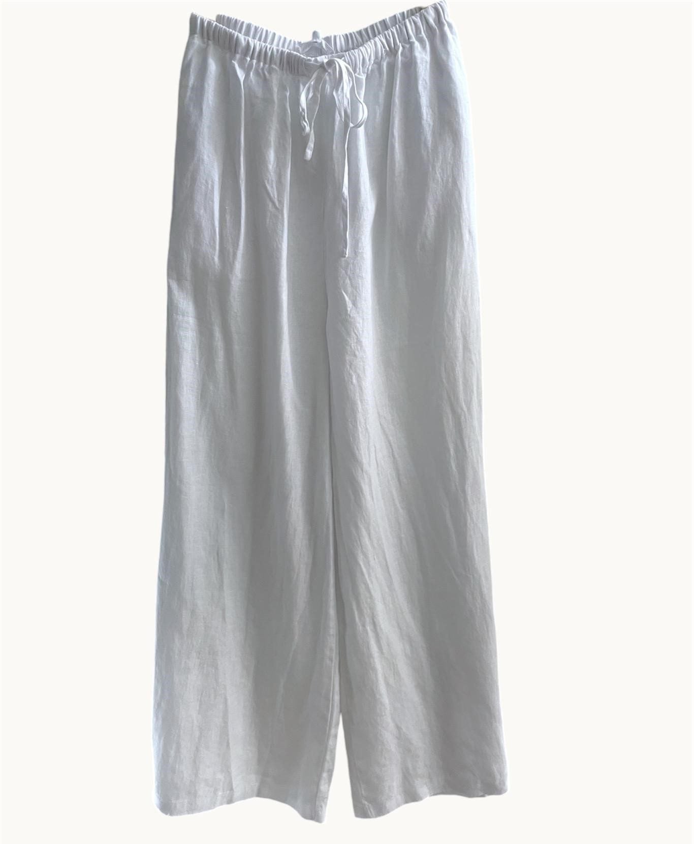 Little Lies Tara Pants in White