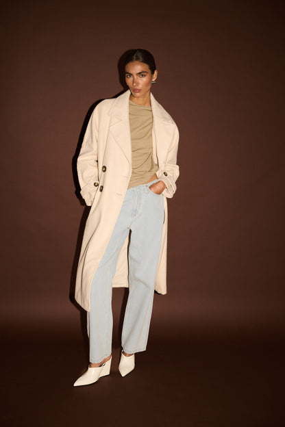 Haven Boucle Coat by Staple the Label