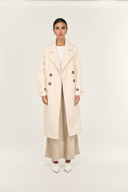 Haven Boucle Coat by Staple the Label