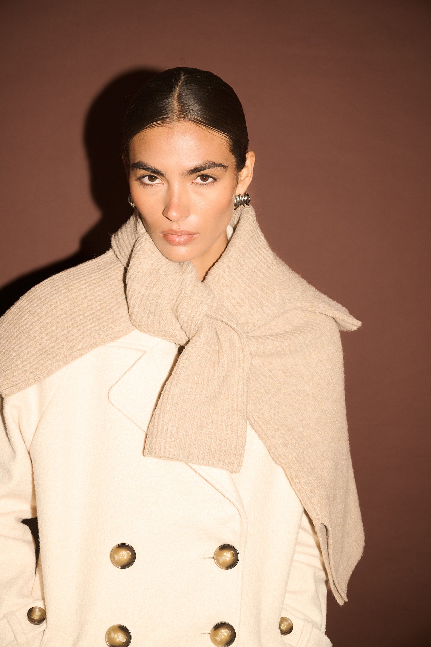 Haven Boucle Coat by Staple the Label