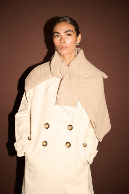 Haven Boucle Coat by Staple the Label