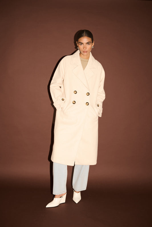 Haven Boucle Coat by Staple the Label