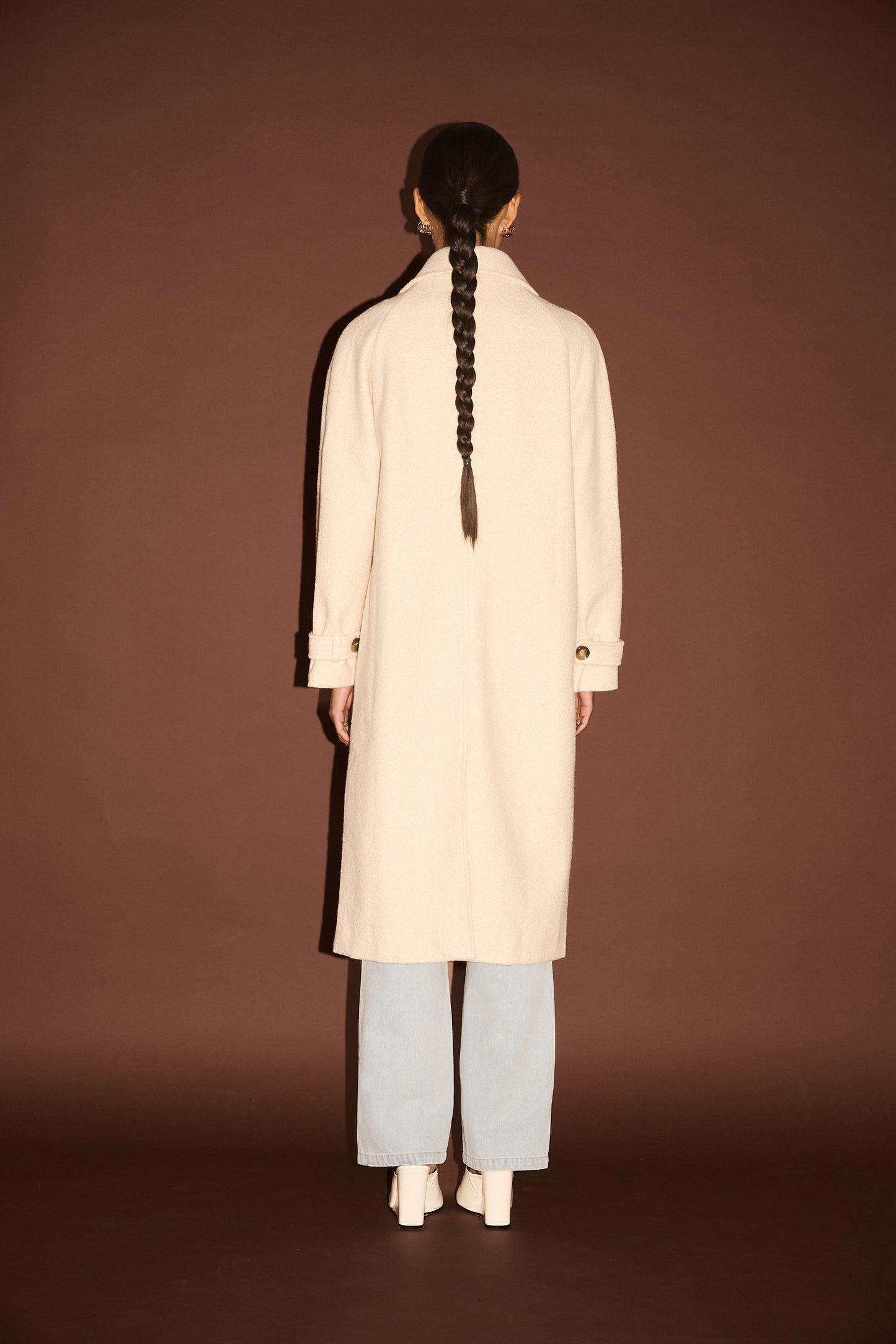 Haven Boucle Coat by Staple the Label