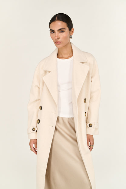 Haven Boucle Coat by Staple the Label