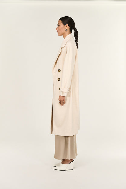 Haven Boucle Coat by Staple the Label