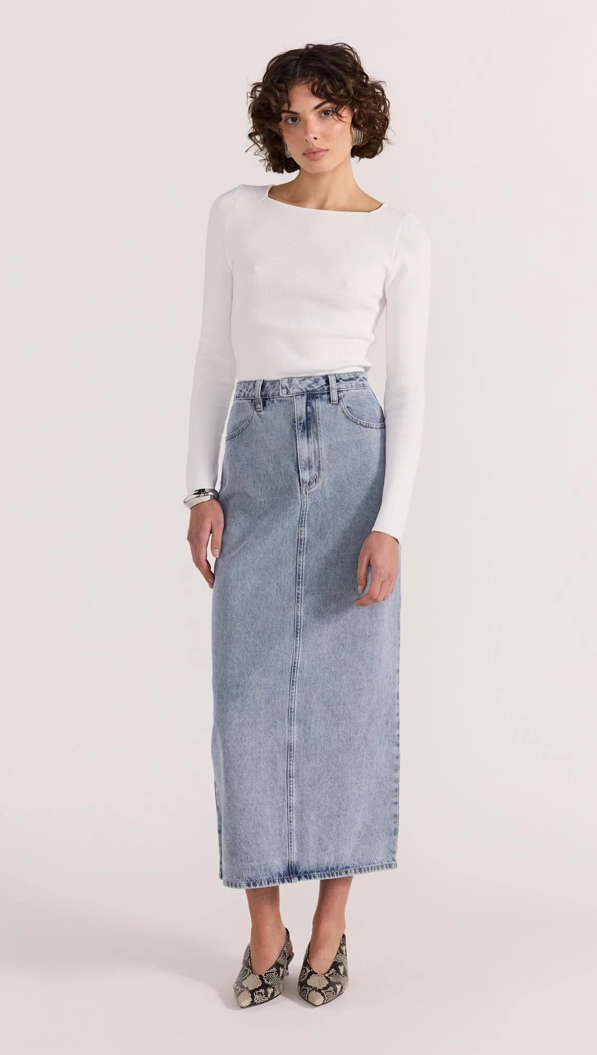 Staple the Label Verona Denim Skirt