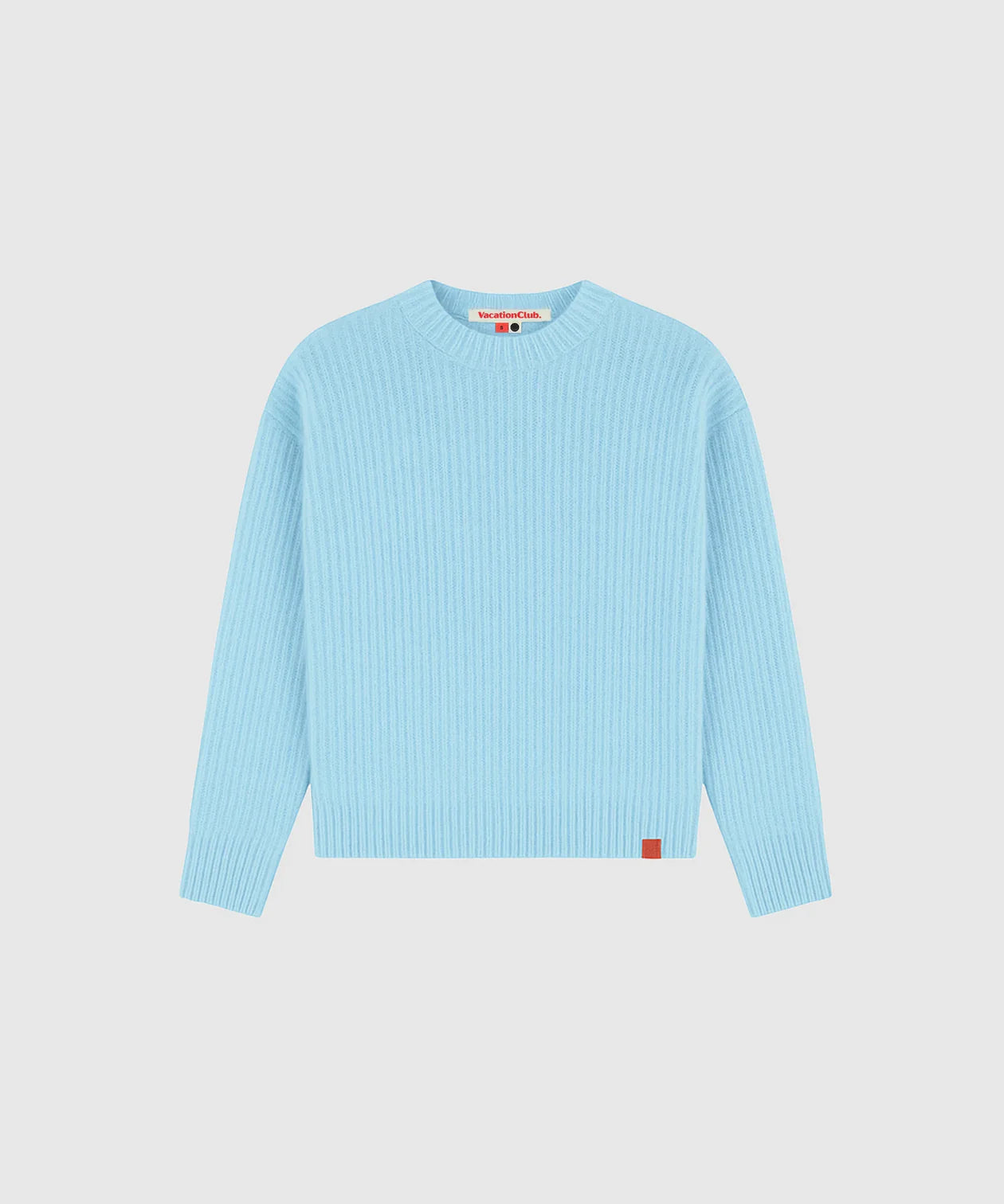 Vacation Club Fluffy Blue Knit