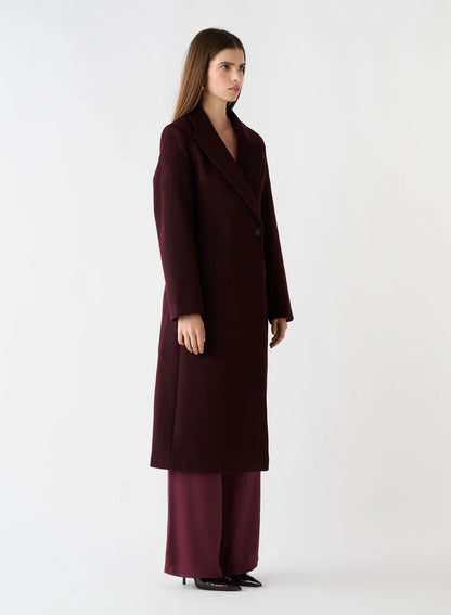 Eternal Coat in Wine
