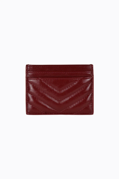 Izzy Card Holder in Cherry