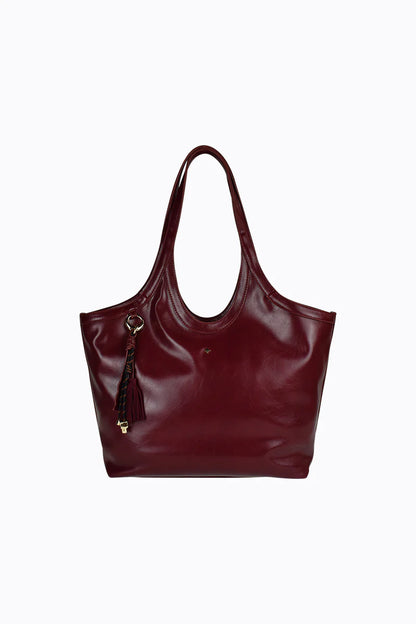 Lola Tote in Cherry