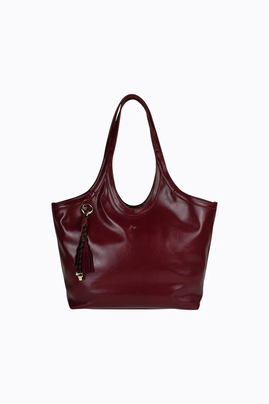 Lola Tote in Cherry