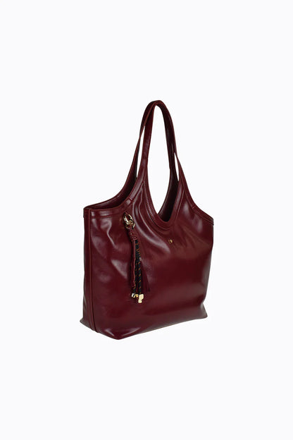 Lola Tote in Cherry