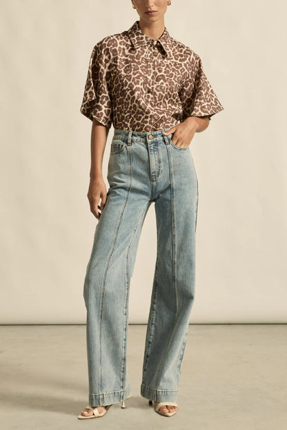 Zoe Kratzmann Insinuate Top in Ocelot