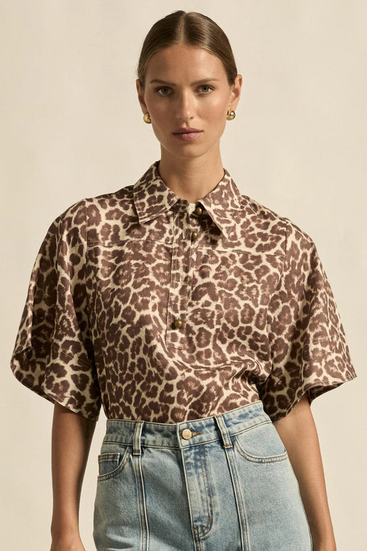 Zoe Kratzmann Insinuate Top in Ocelot