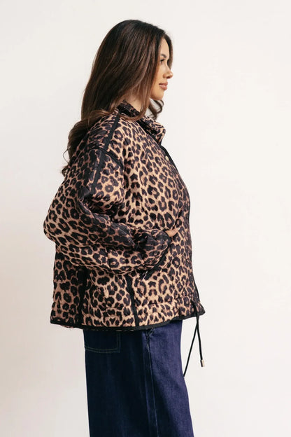 Leopard Bomber Jacket