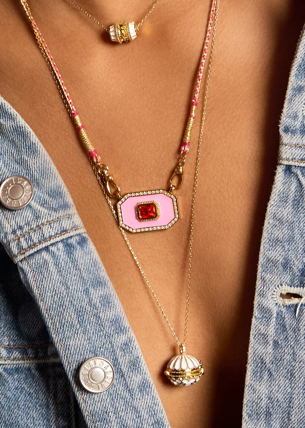Pink Yucatan Necklace