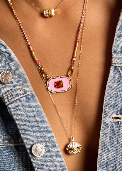 Pink Yucatan Necklace
