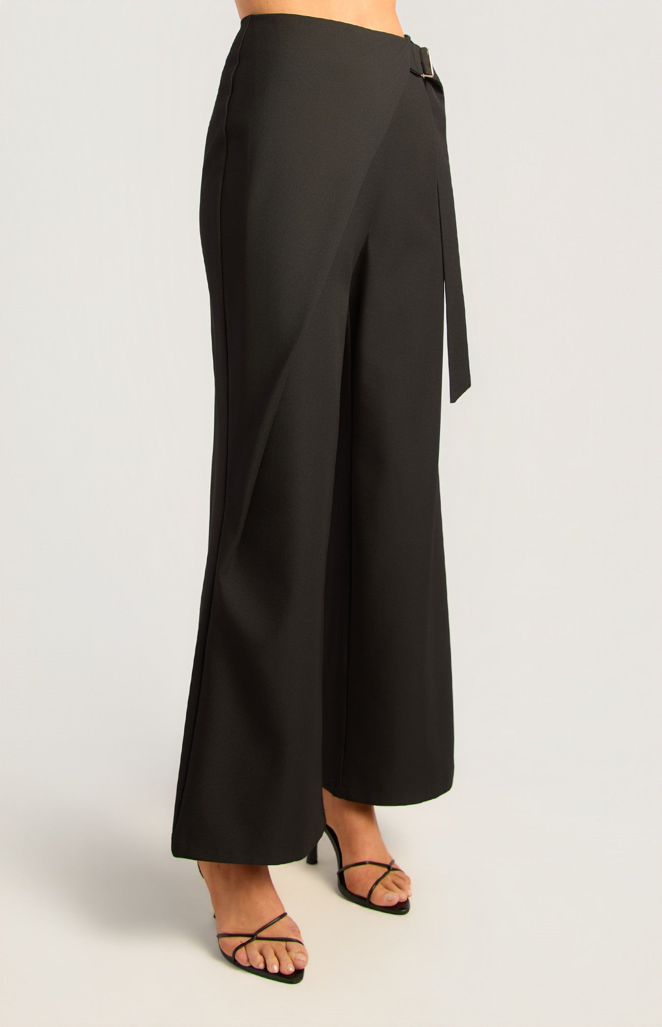 Wrap Tie Detail Pants