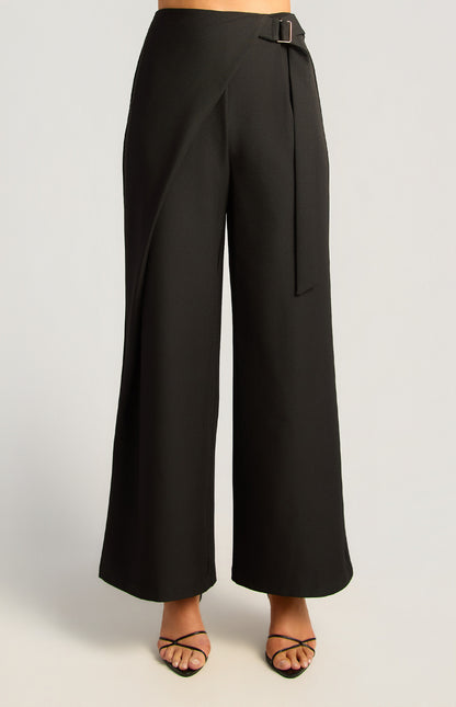 Wrap Tie Detail Pants