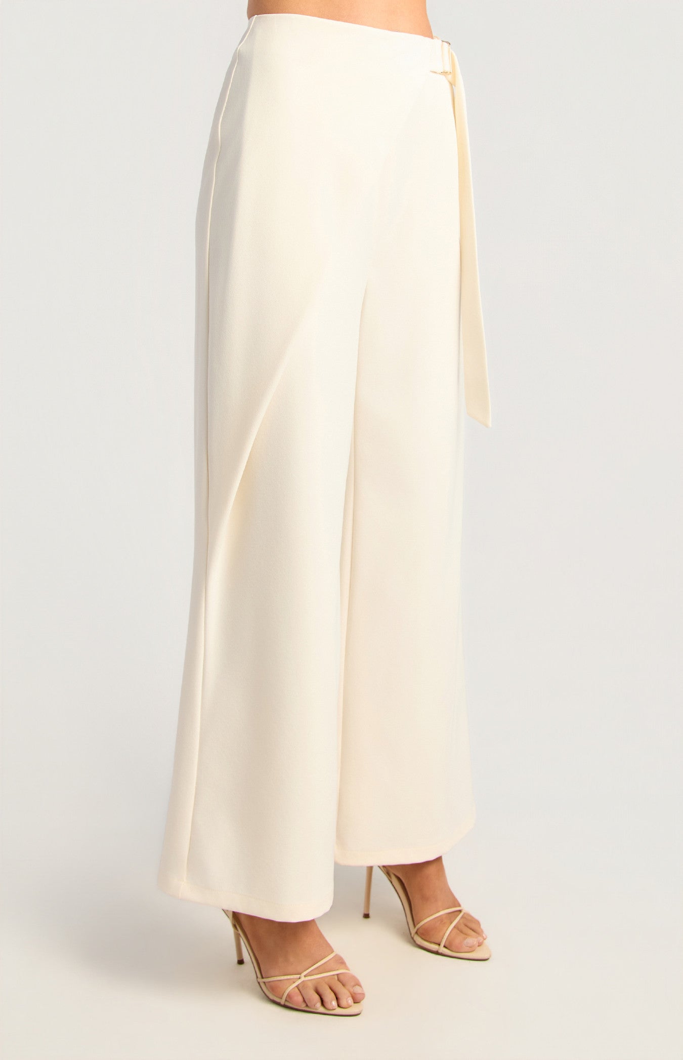 Wrap Tie Detail Pants