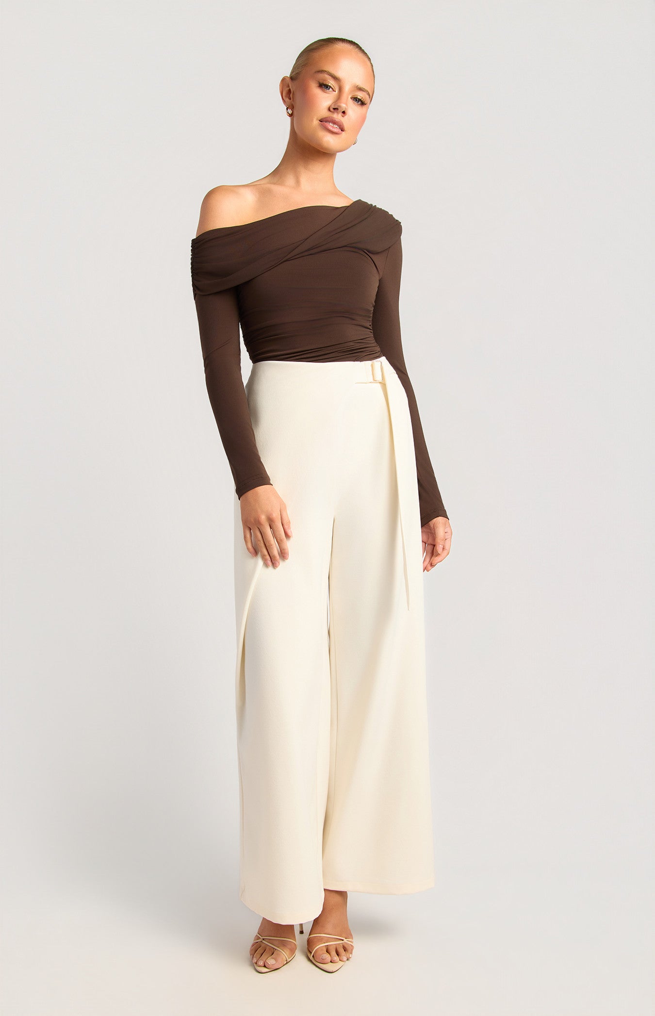 Wrap Tie Detail Pants