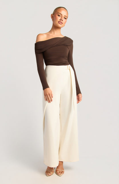 Wrap Tie Detail Pants