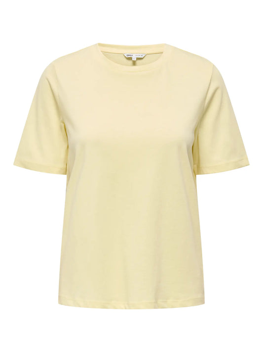 Only Tee in Double Cream